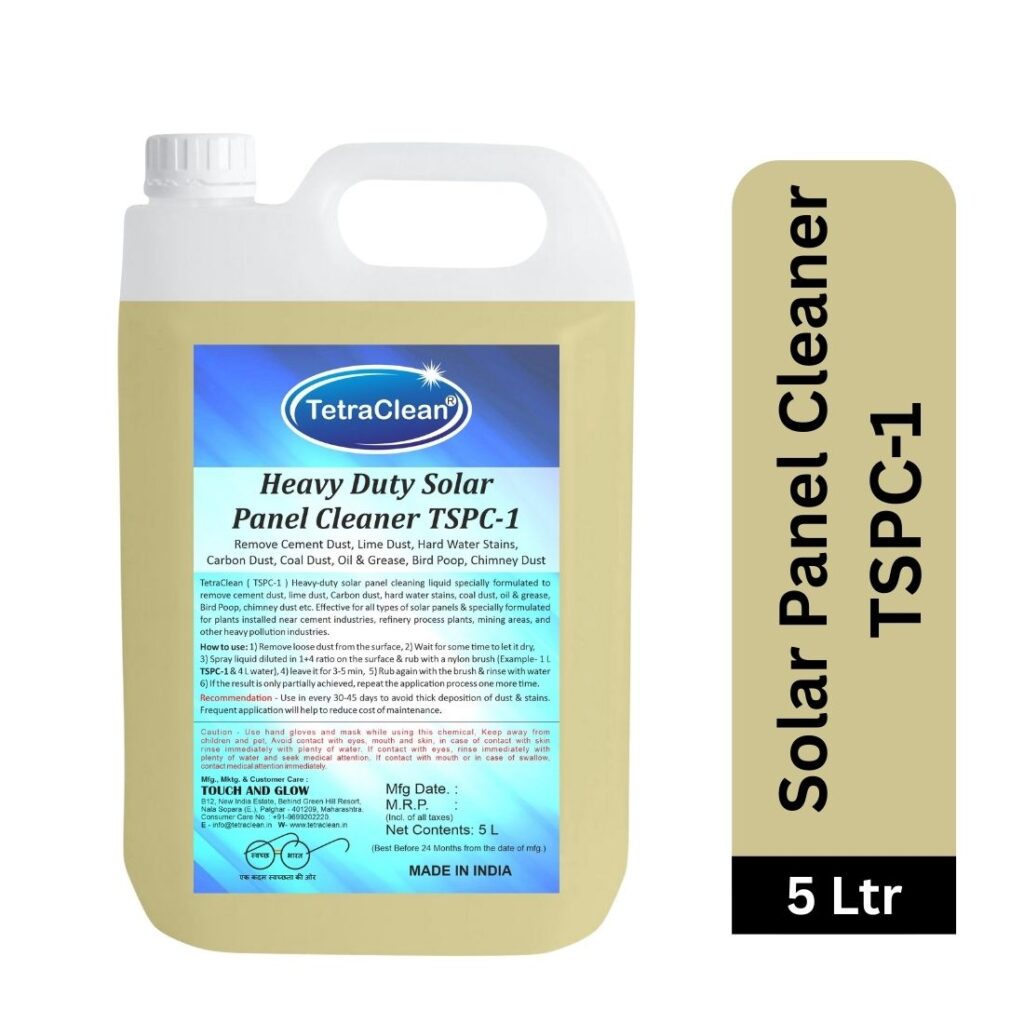 How to Use Solar Cleaner TSPC-1