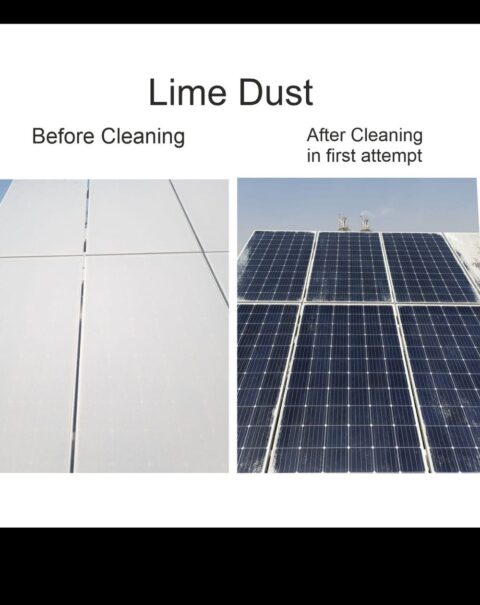 Solar Cleaning Before & After Image