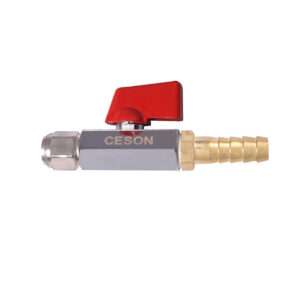 CESON Brass Water Flow Control Valve for Solar Panel Cleaning Pipe