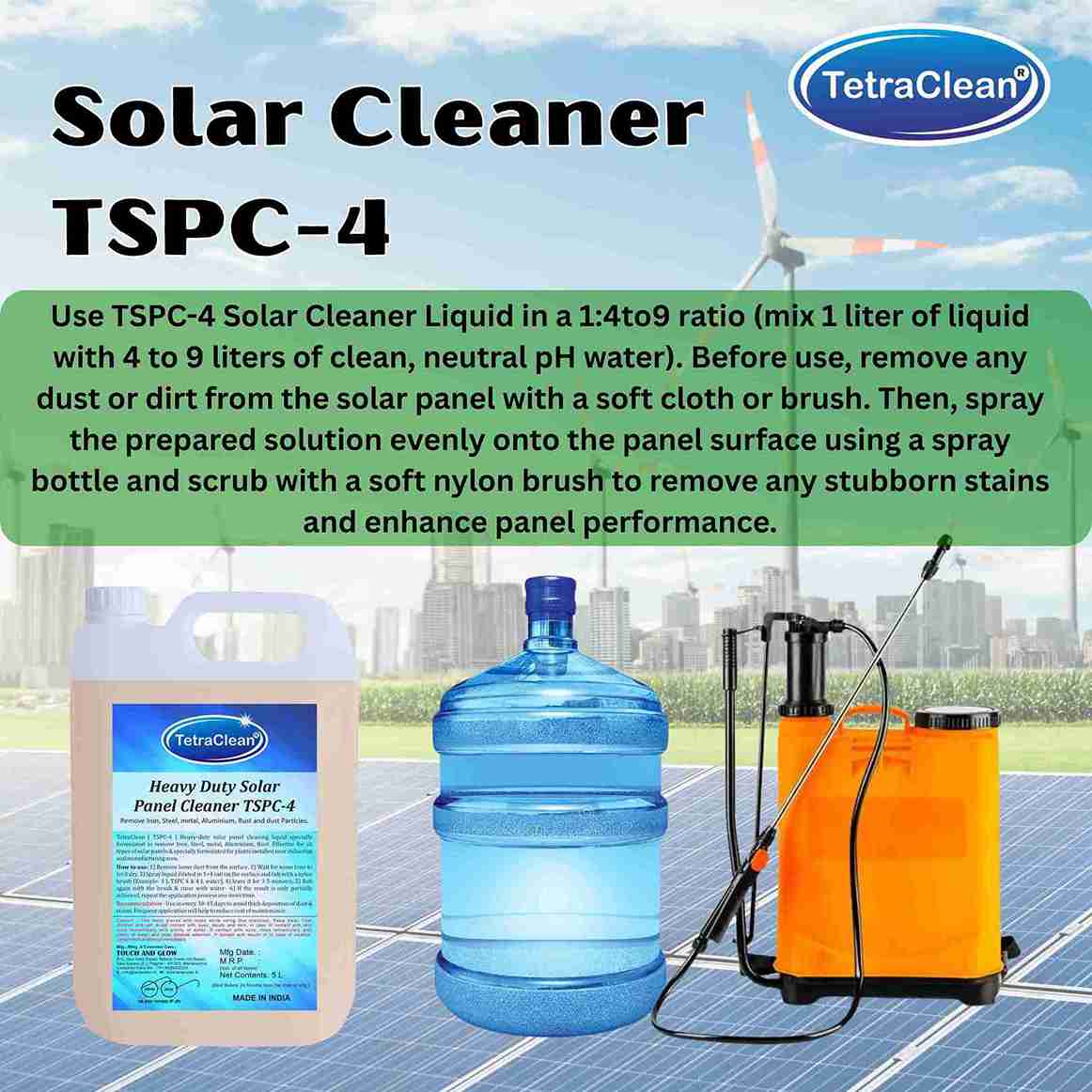 Solar Cleaner Liquid