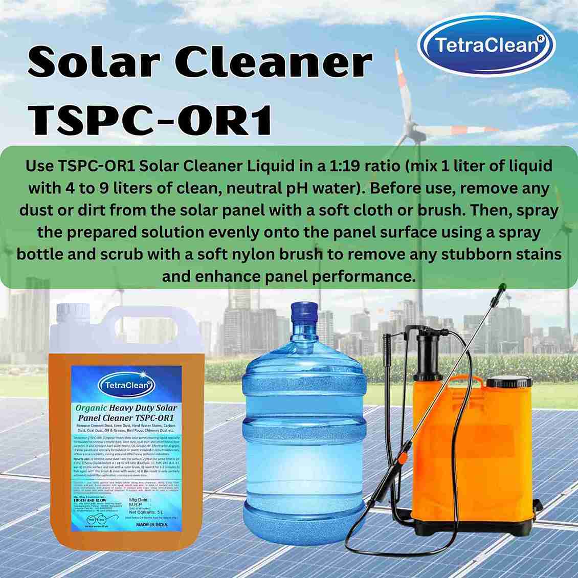 Solar Cleaner Liquid
