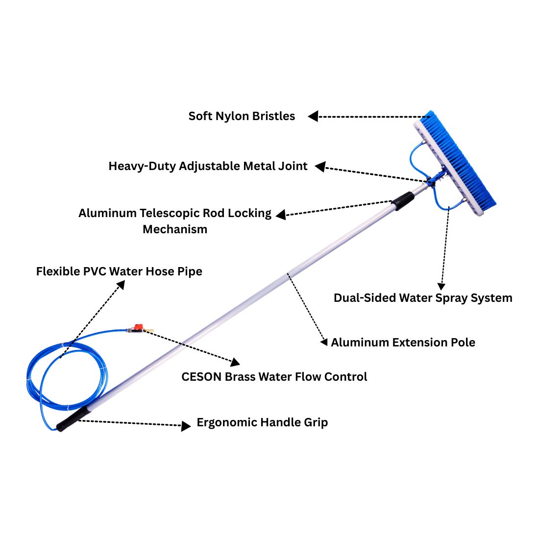 Solar Cleaner Brush